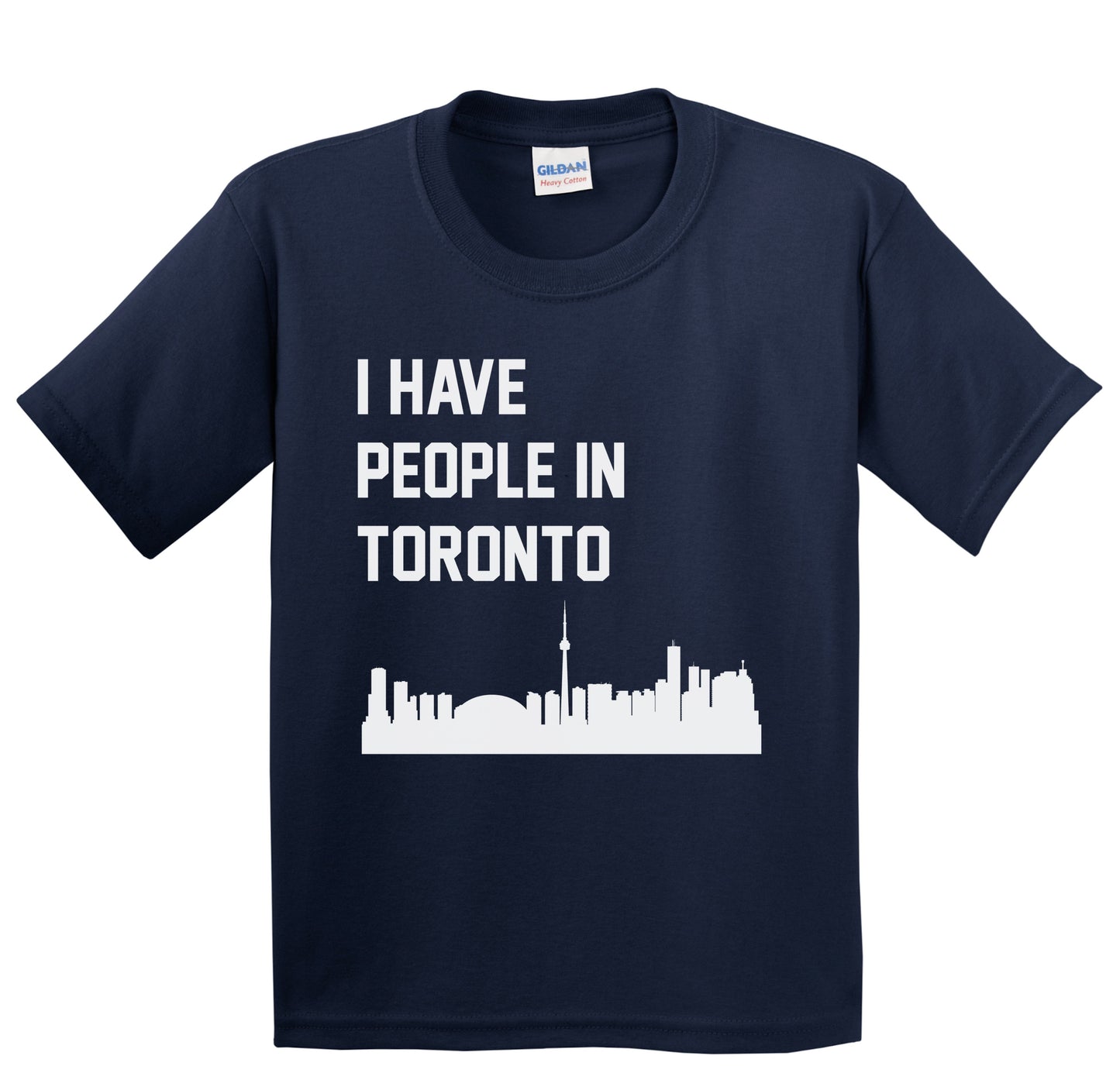 I Have People In Toronto Ontario Canada Skyline Youth T-Shirt
