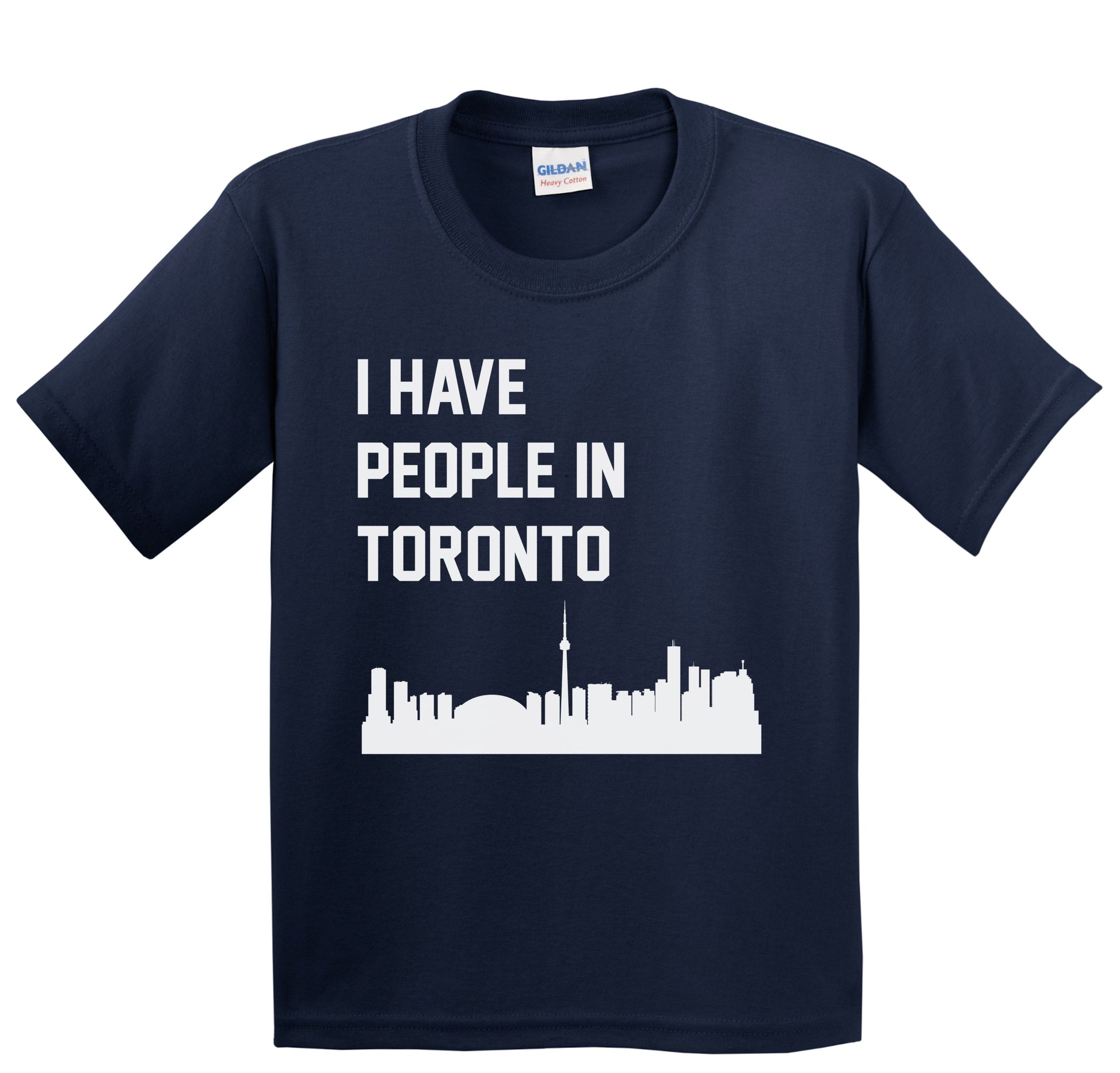 I Have People In Toronto Ontario Canada Skyline Youth T-Shirt
