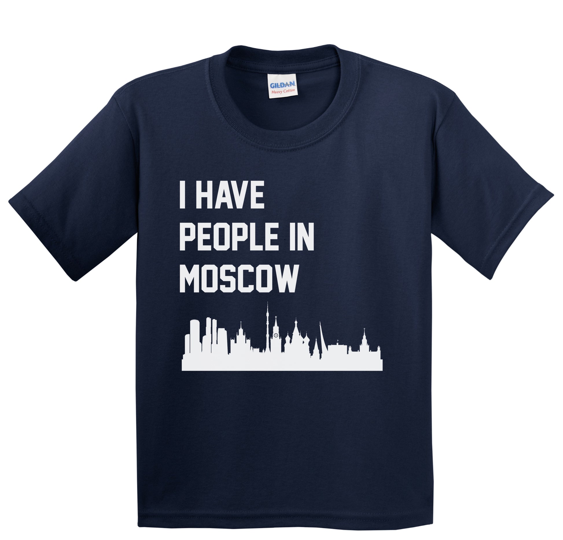 I Have People In Moscow Russia Skyline Youth T-Shirt