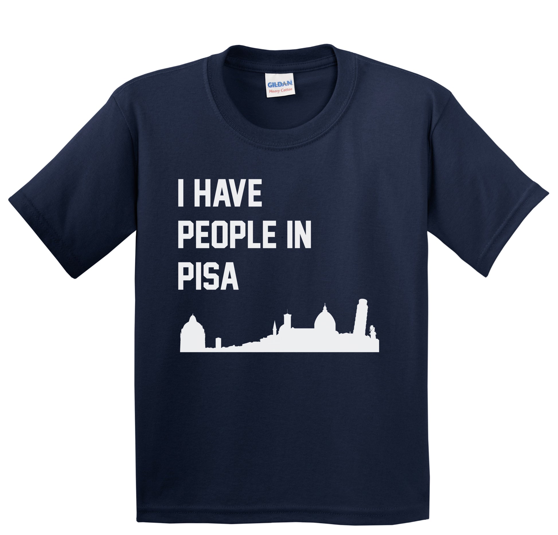 I Have People In Pisa Italy Skyline Youth T-Shirt