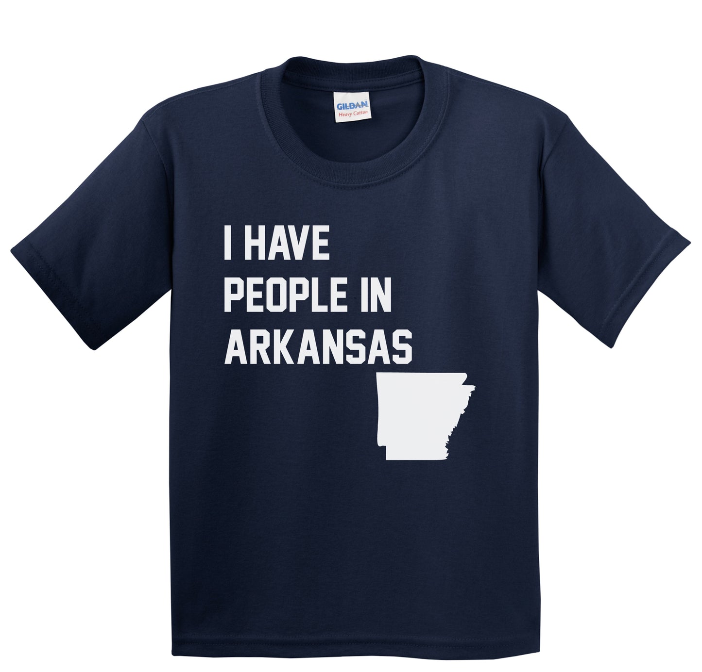 I Have People In Arkansas Youth T-Shirt