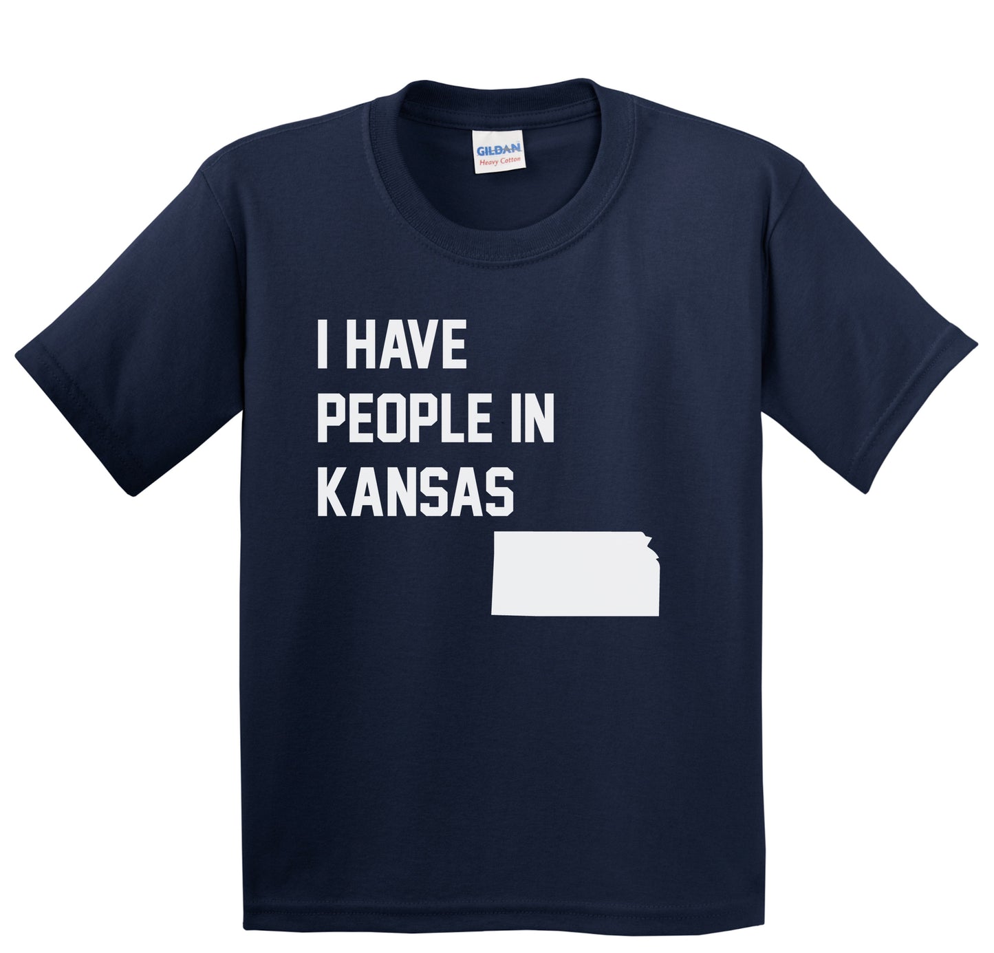 I Have People In Kansas Youth T-Shirt