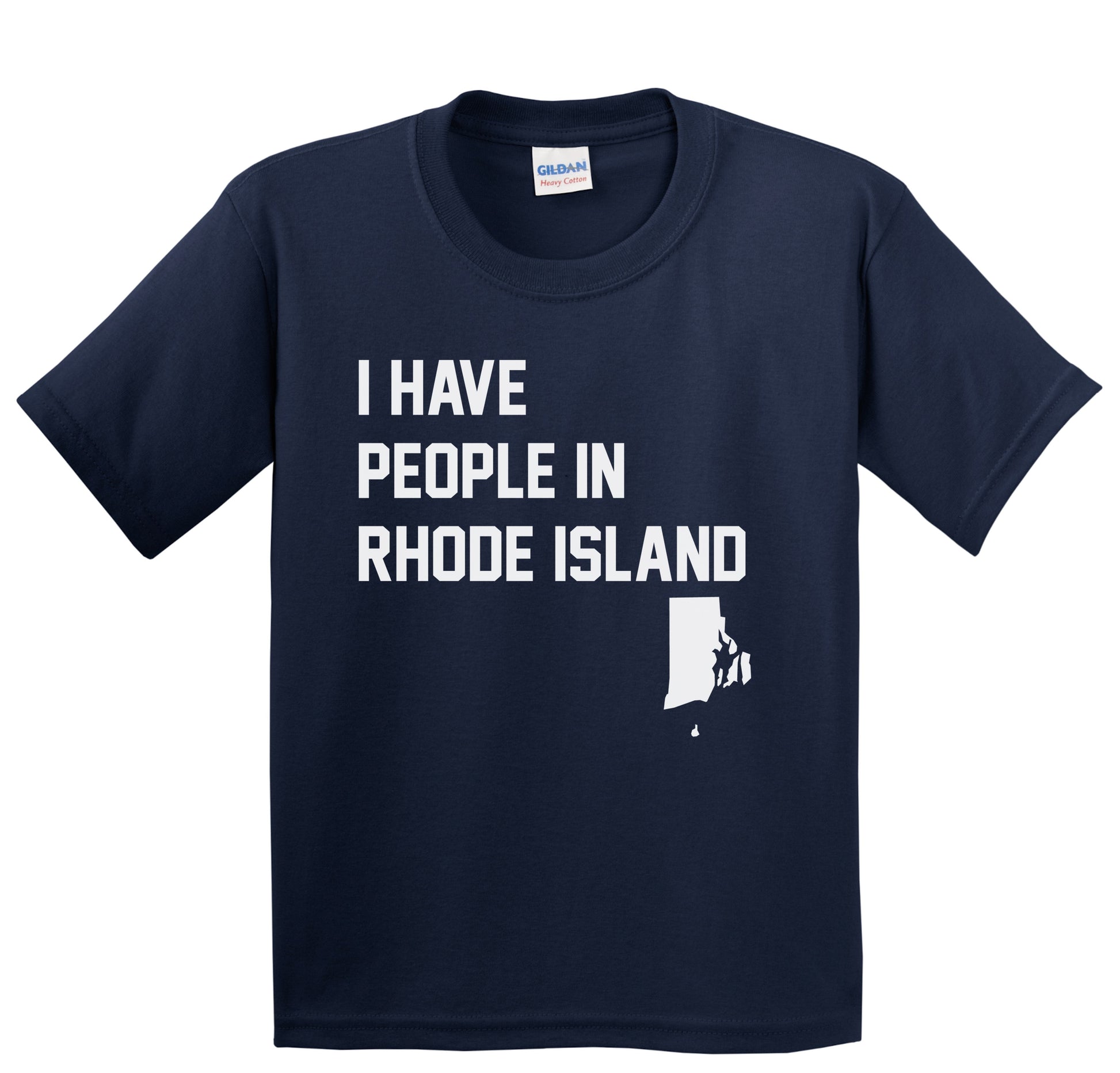 I Have People In Rhode Island Youth T-Shirt