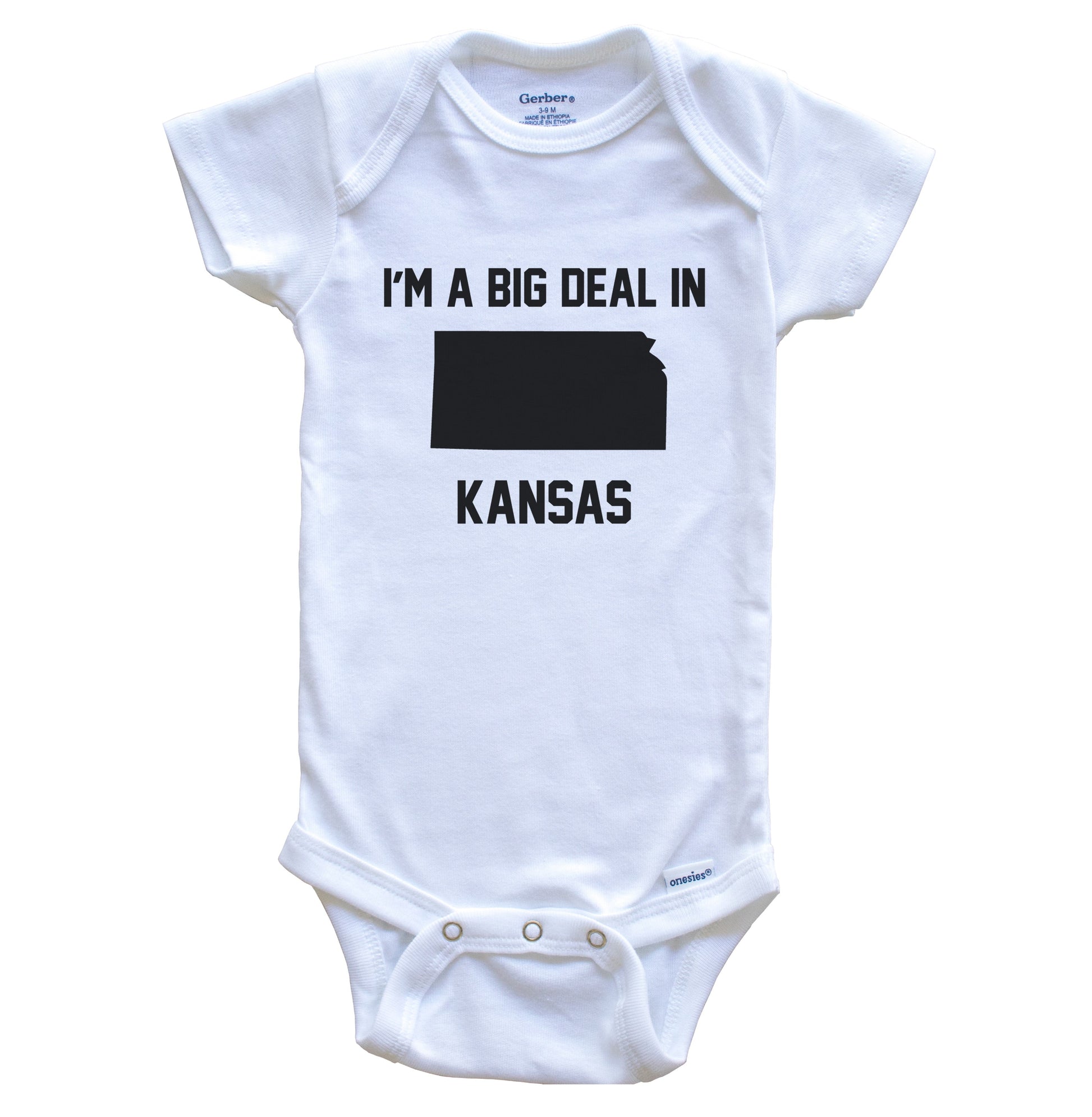 I'm A Big Deal In Kansas Baby Bodysuit
