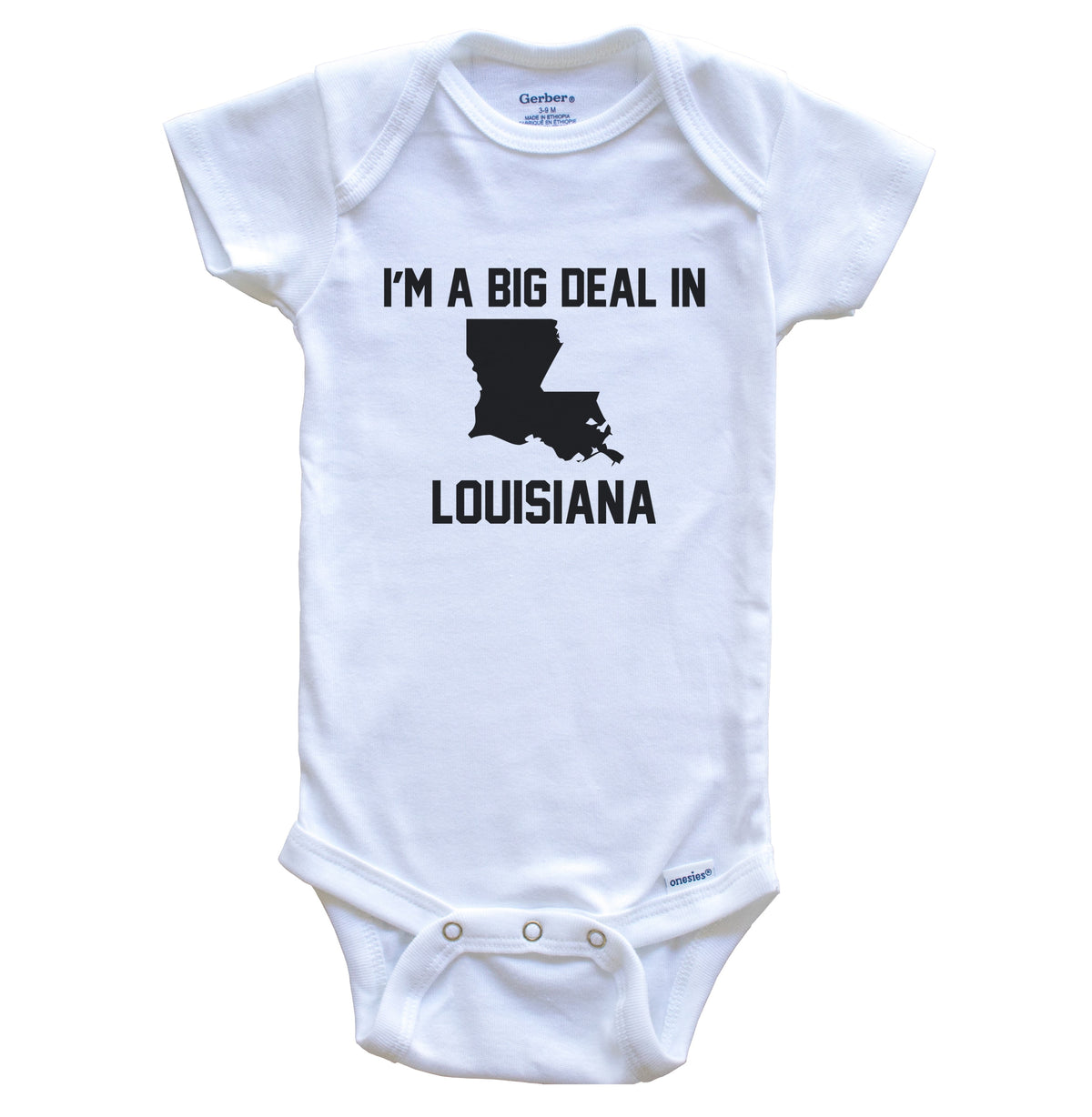 I'm A Big Deal In Louisiana Baby Bodysuit