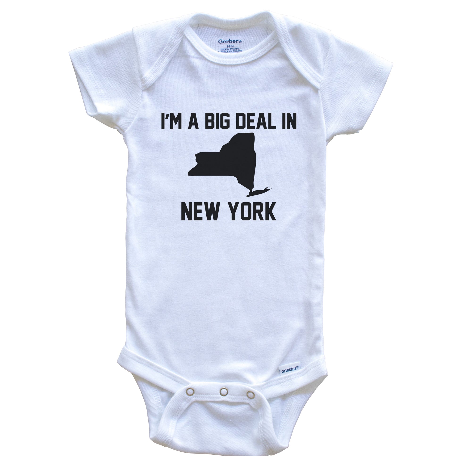I'm A Big Deal In New York Baby Bodysuit