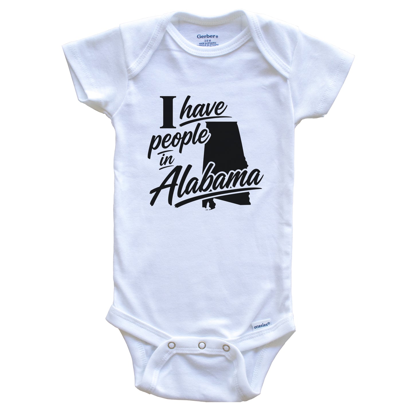 I Have People In Alabama Saying Baby Bodysuit