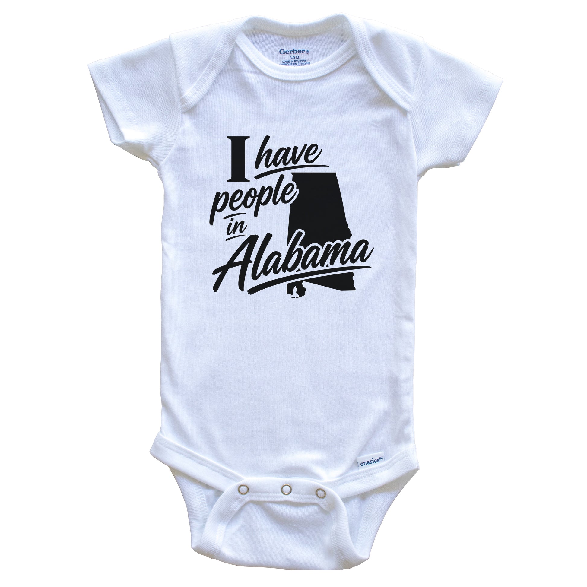 I Have People In Alabama Saying Baby Bodysuit