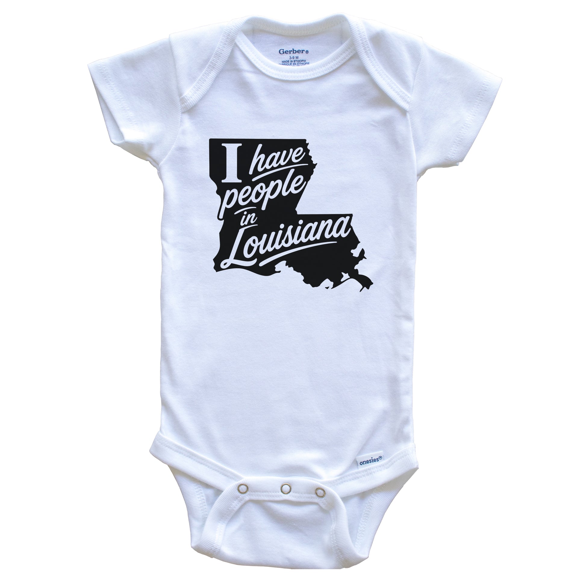 I Have People In Louisiana Saying Baby Bodysuit