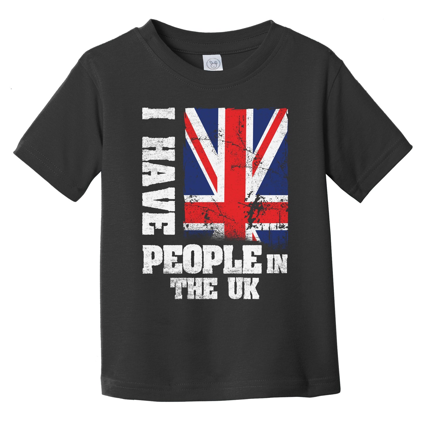 I Have People In the UK British Flag Infant Toddler T-Shirt