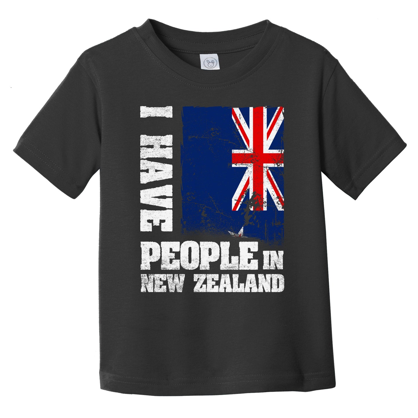I Have People In New Zealand Kiwi Flag Infant Toddler T-Shirt