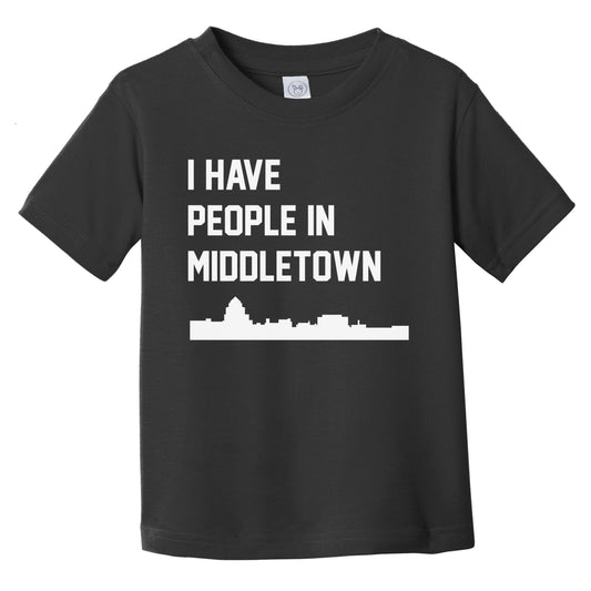 I Have People In Middletown Connecticut Skyline Infant Toddler T-Shirt