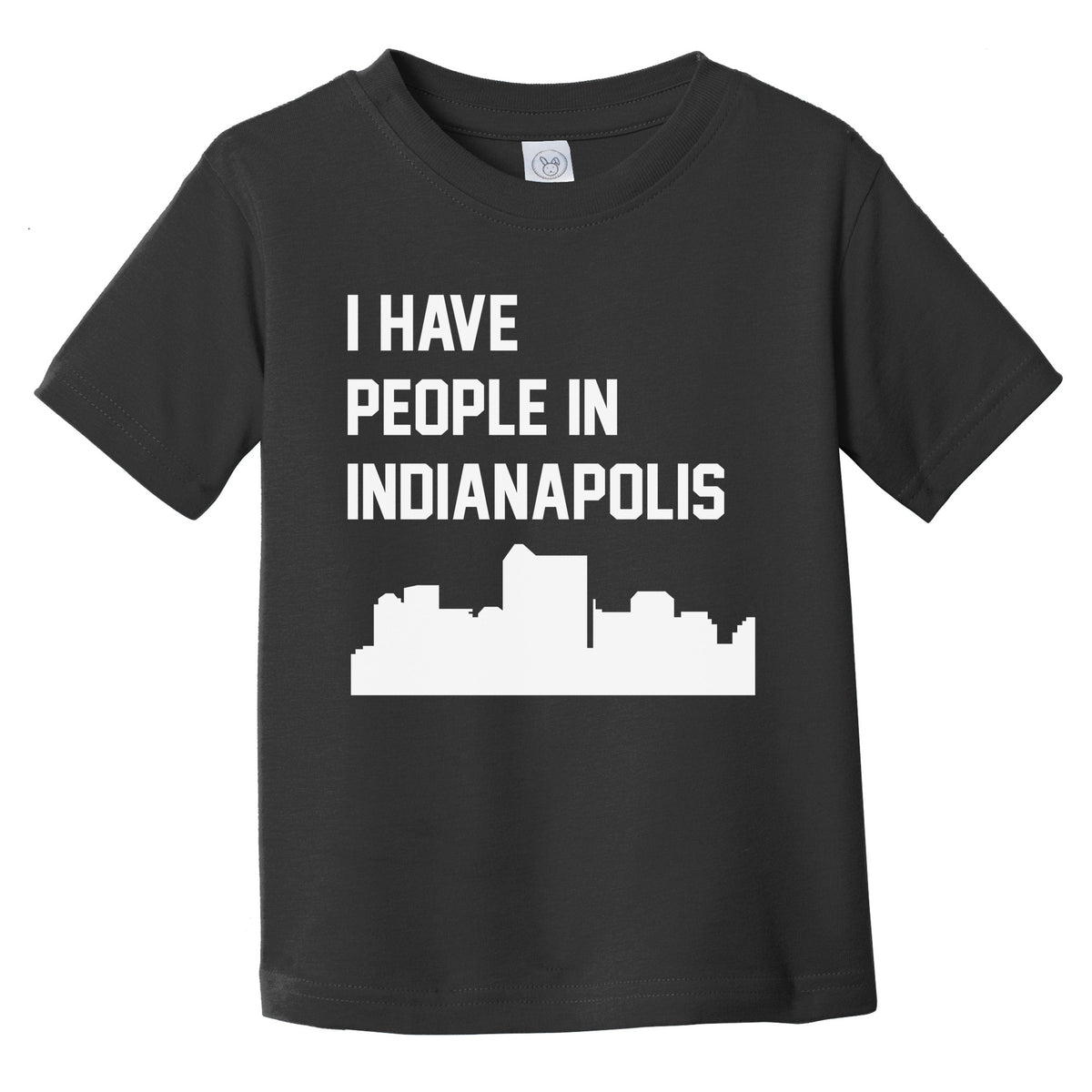 I Have People In Indianapolis Indiana Skyline Infant Toddler T-Shirt