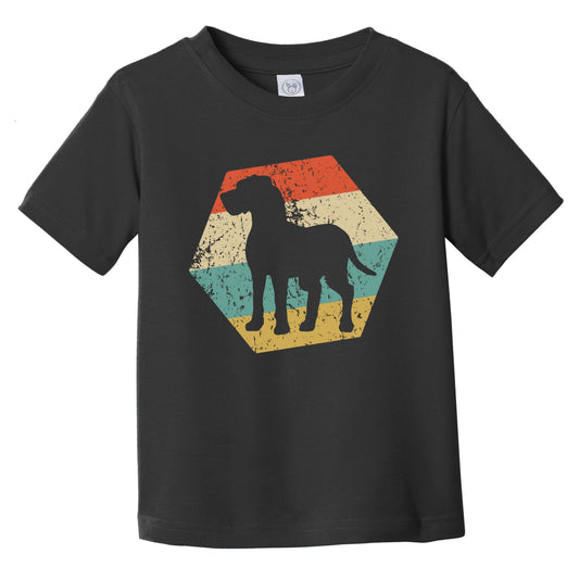 Great Dane Dog Breed Retro Distressed Hexagon Infant Toddler T-Shirt