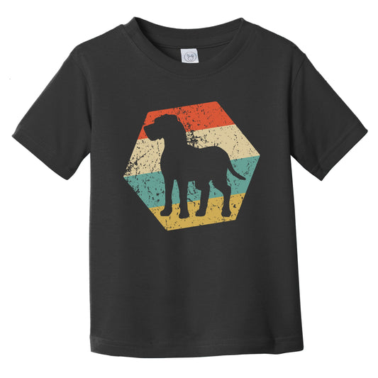 Great Dane Dog Breed Retro Distressed Hexagon Infant Toddler T-Shirt