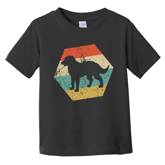Chessie Dog Breed Retro Distressed Hexagon Infant Toddler T-Shirt