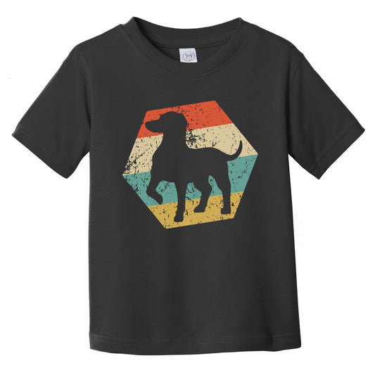 German Shorthaired Pointer Dog Breed Distressed Hexagon Infant Toddler T-Shirt