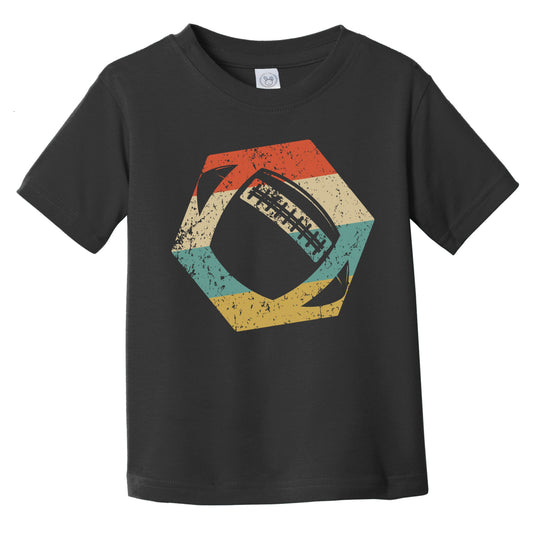 Football Retro Distressed Hexagon Ball Infant Toddler T-Shirt