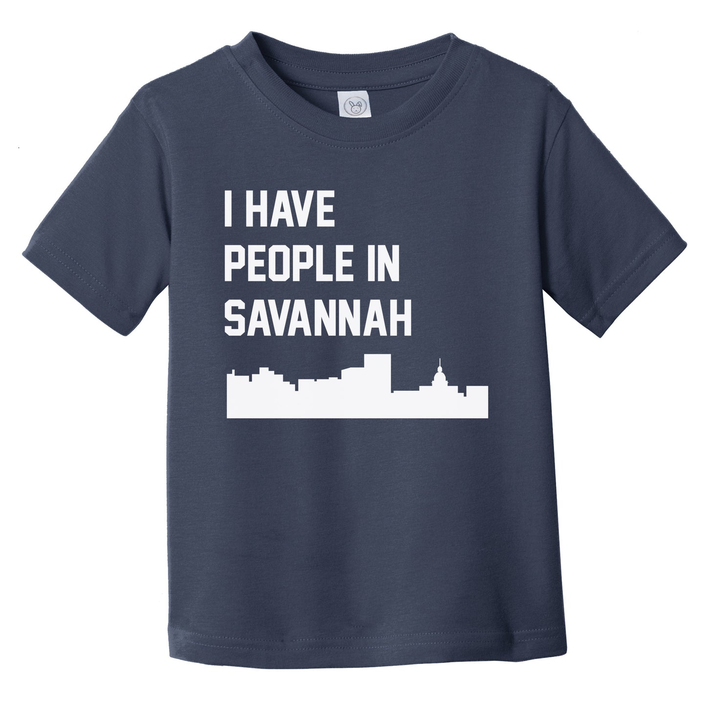 I Have People In Savannah Georgia Skyline Infant Toddler T-Shirt