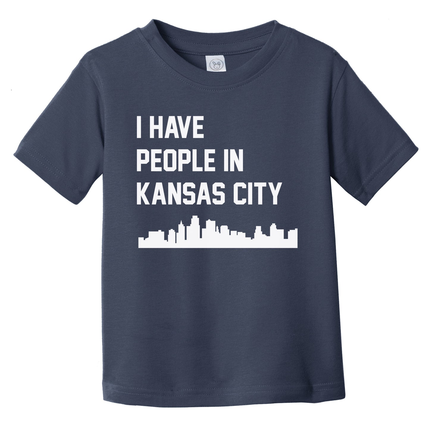 I Have People In Kansas City Kansas Skyline Infant Toddler T-Shirt
