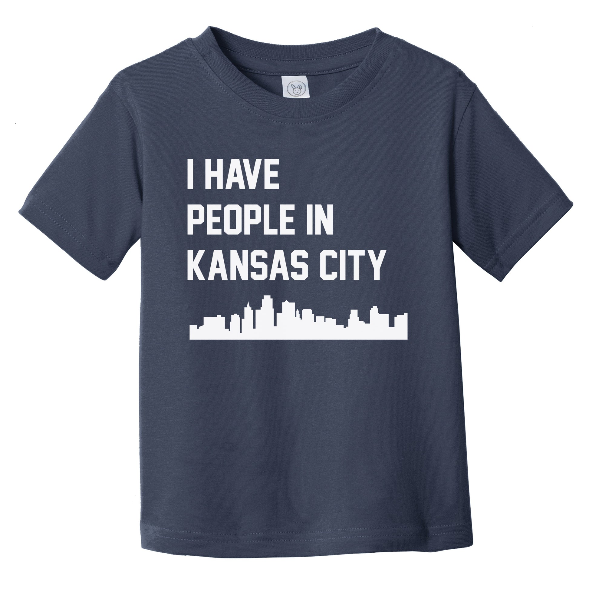 I Have People In Kansas City Kansas Skyline Infant Toddler T-Shirt