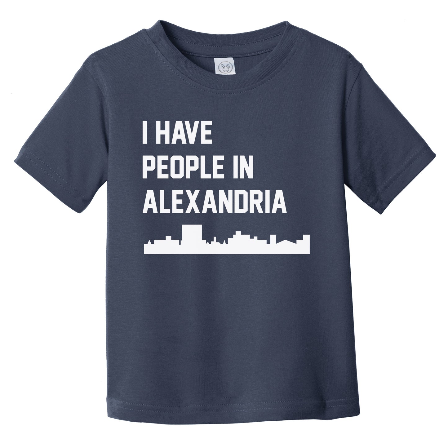 I Have People In Alexandria Louisiana Skyline Infant Toddler T-Shirt
