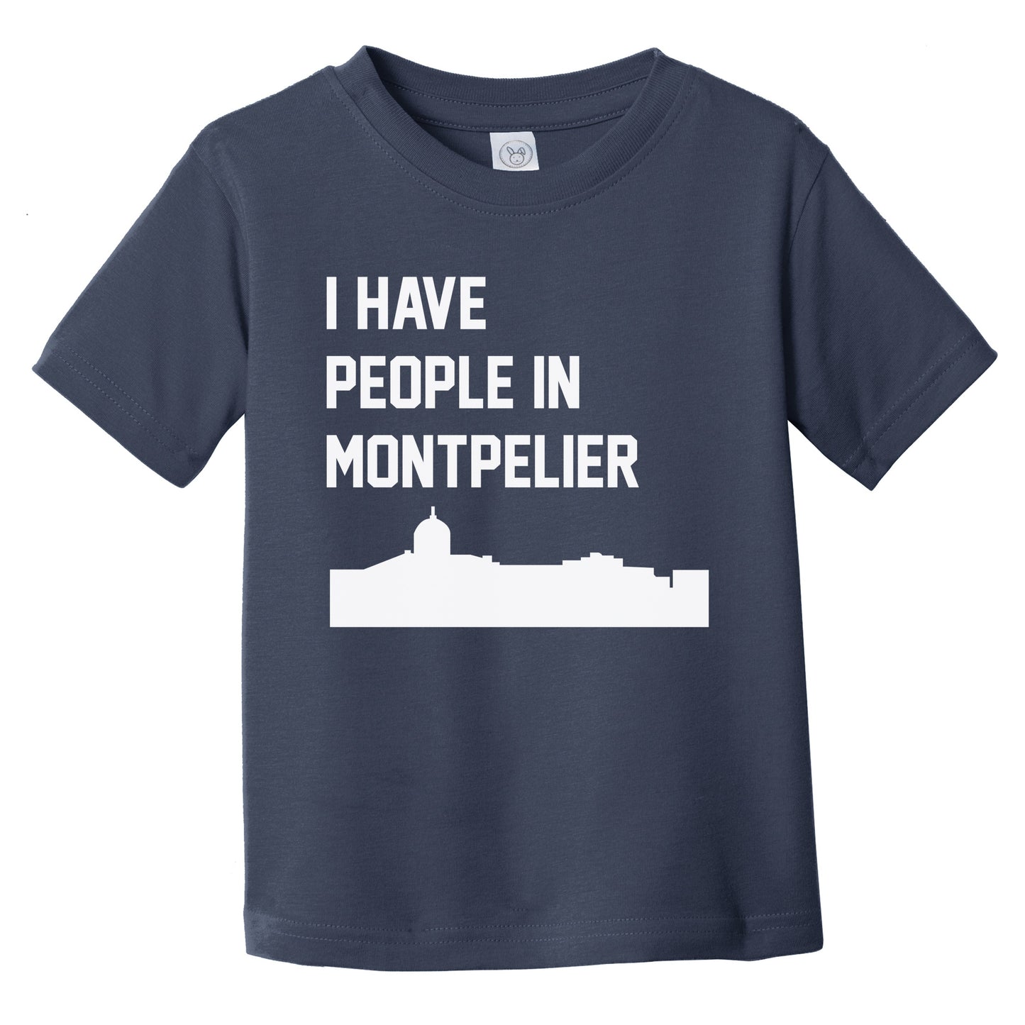 I Have People In Montpelier Vermont Skyline Infant Toddler T-Shirt