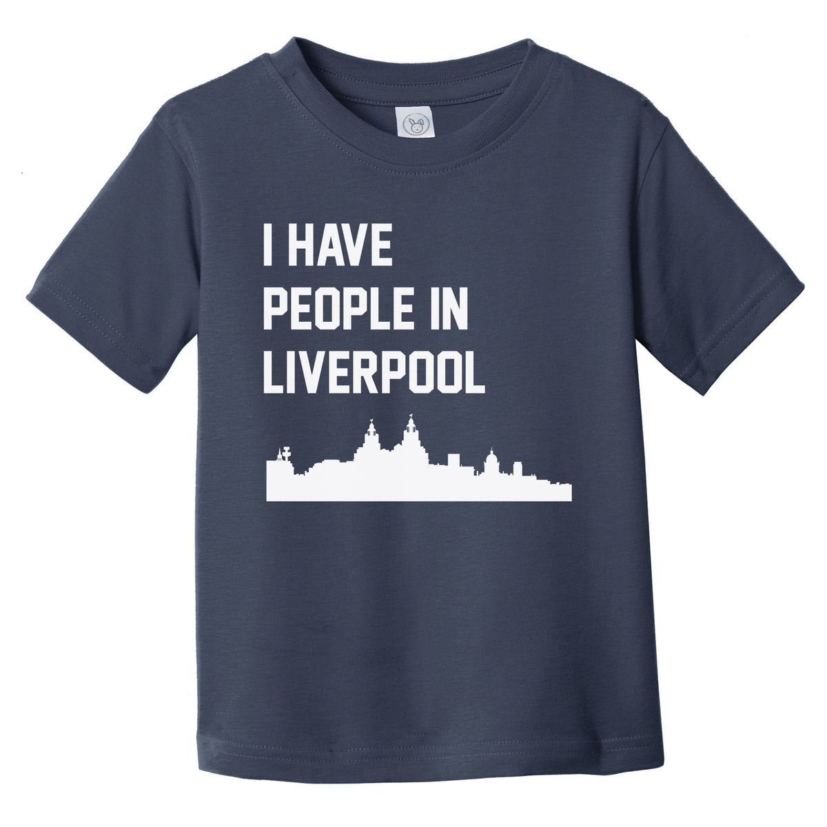 I Have People In Liverpool England Skyline Infant Toddler T-Shirt