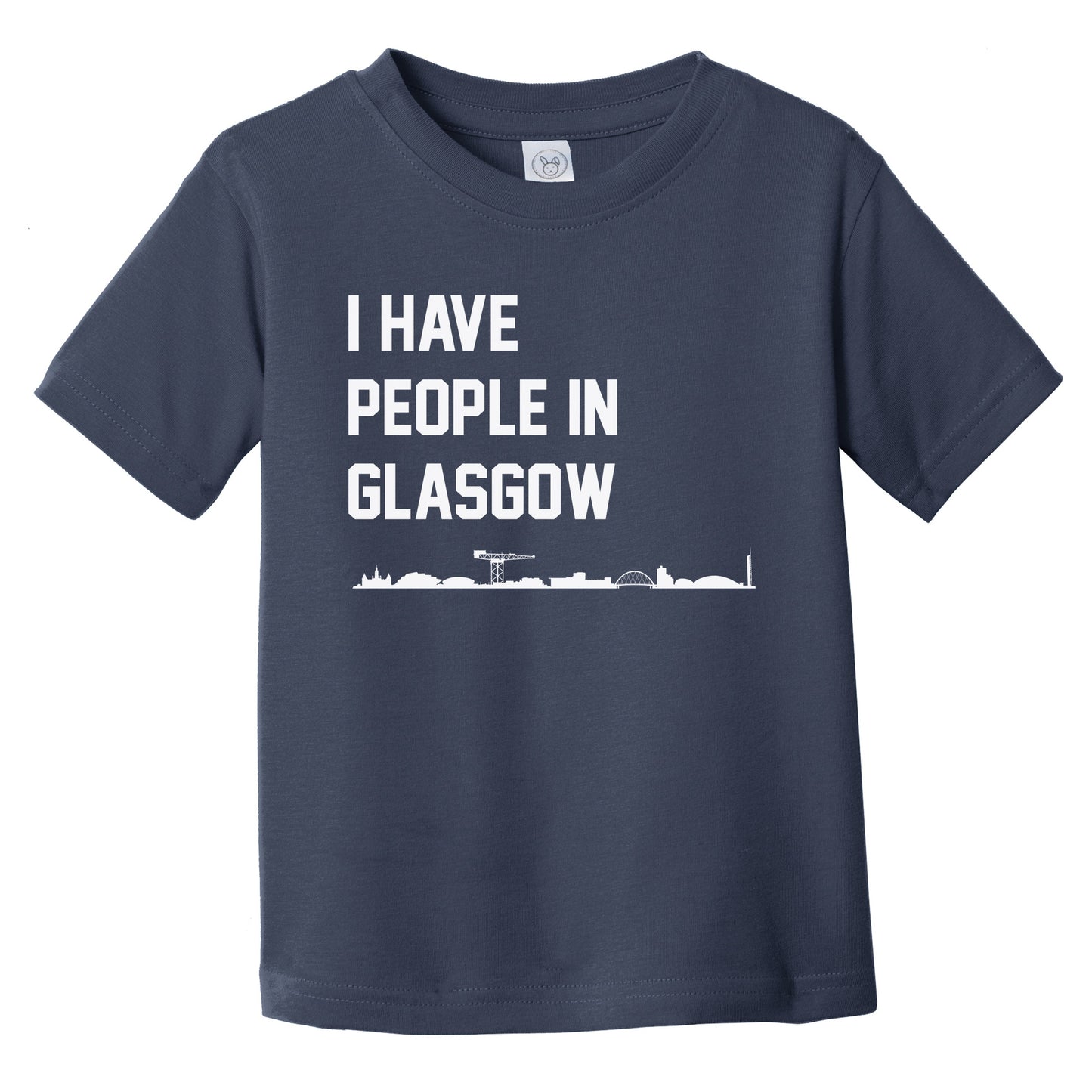 I Have People In Glasgow Scotland Skyline Infant Toddler T-Shirt