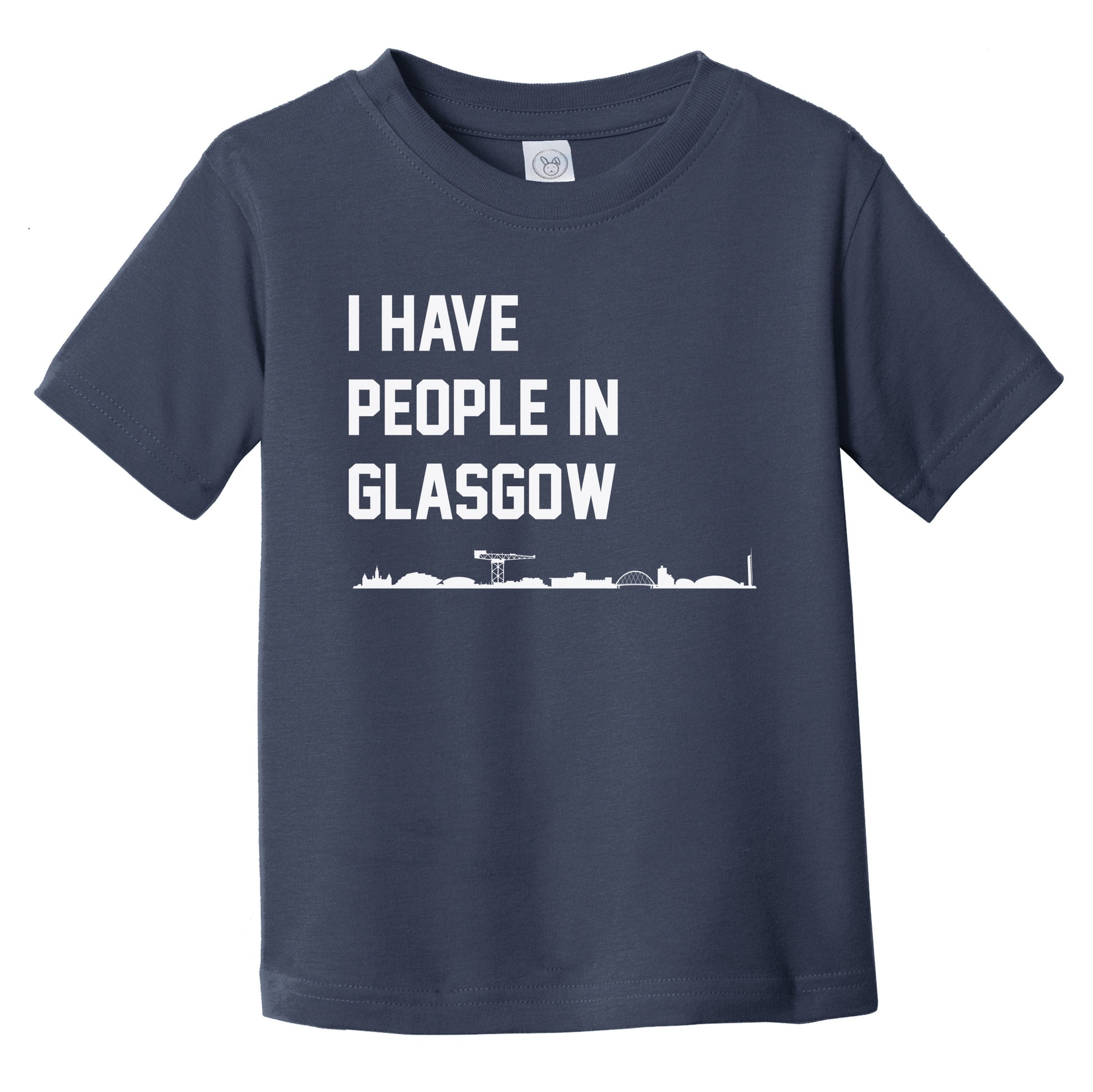 I Have People In Glasgow Scotland Skyline Infant Toddler T-Shirt