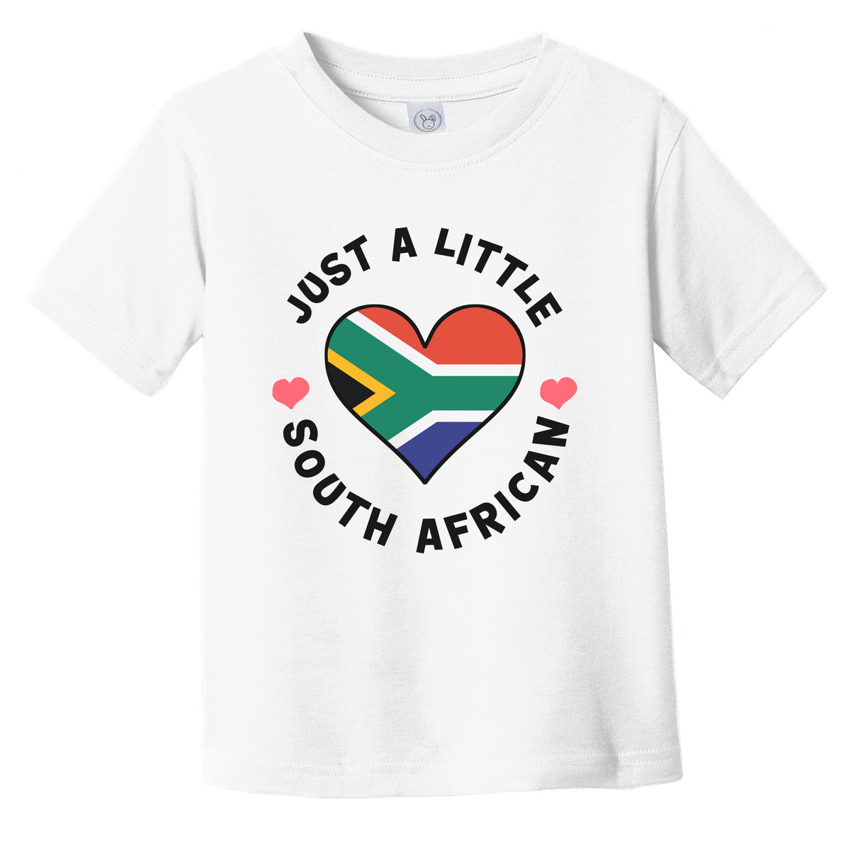 South African Flag Heart Just A Little South African South Africa Infant Toddler T-Shirt