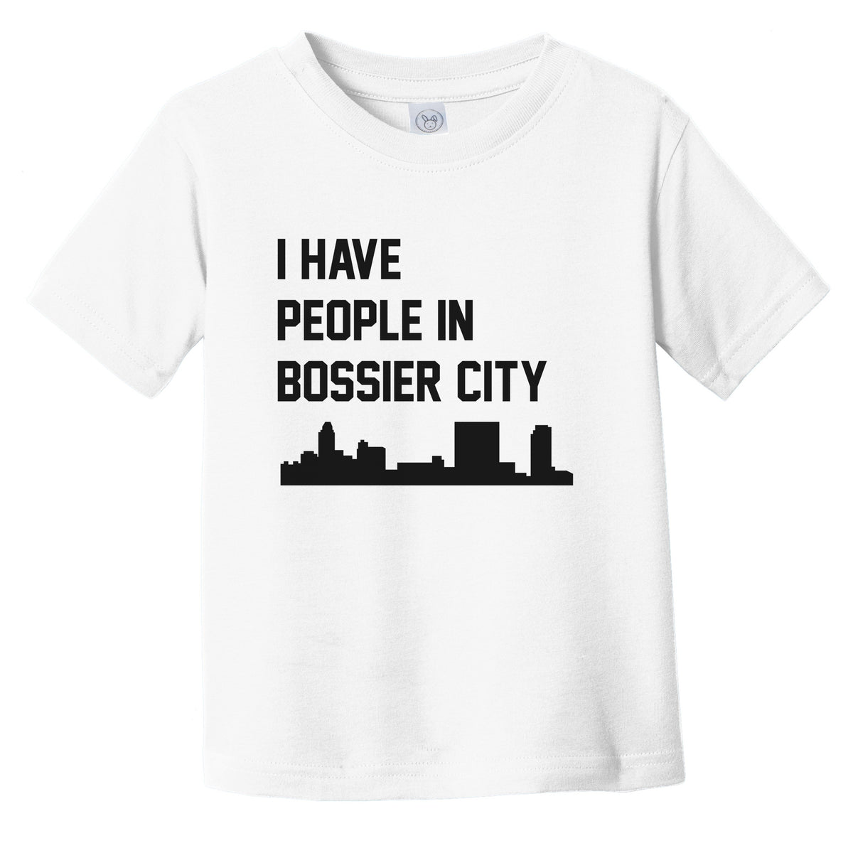 I Have People In Bossier City Louisiana Skyline Infant Toddler T-Shirt