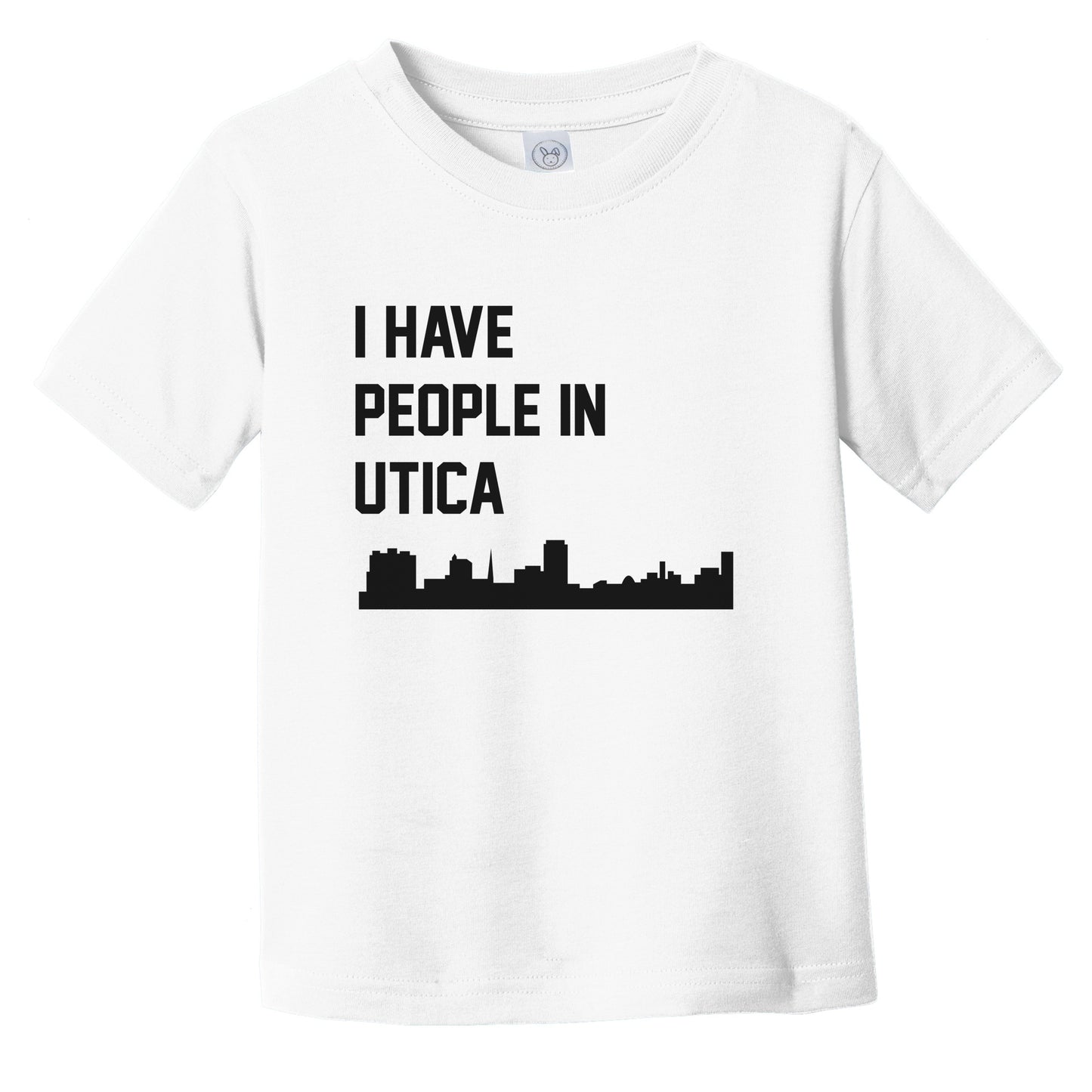 I Have People In Utica New York Skyline Infant Toddler T-Shirt