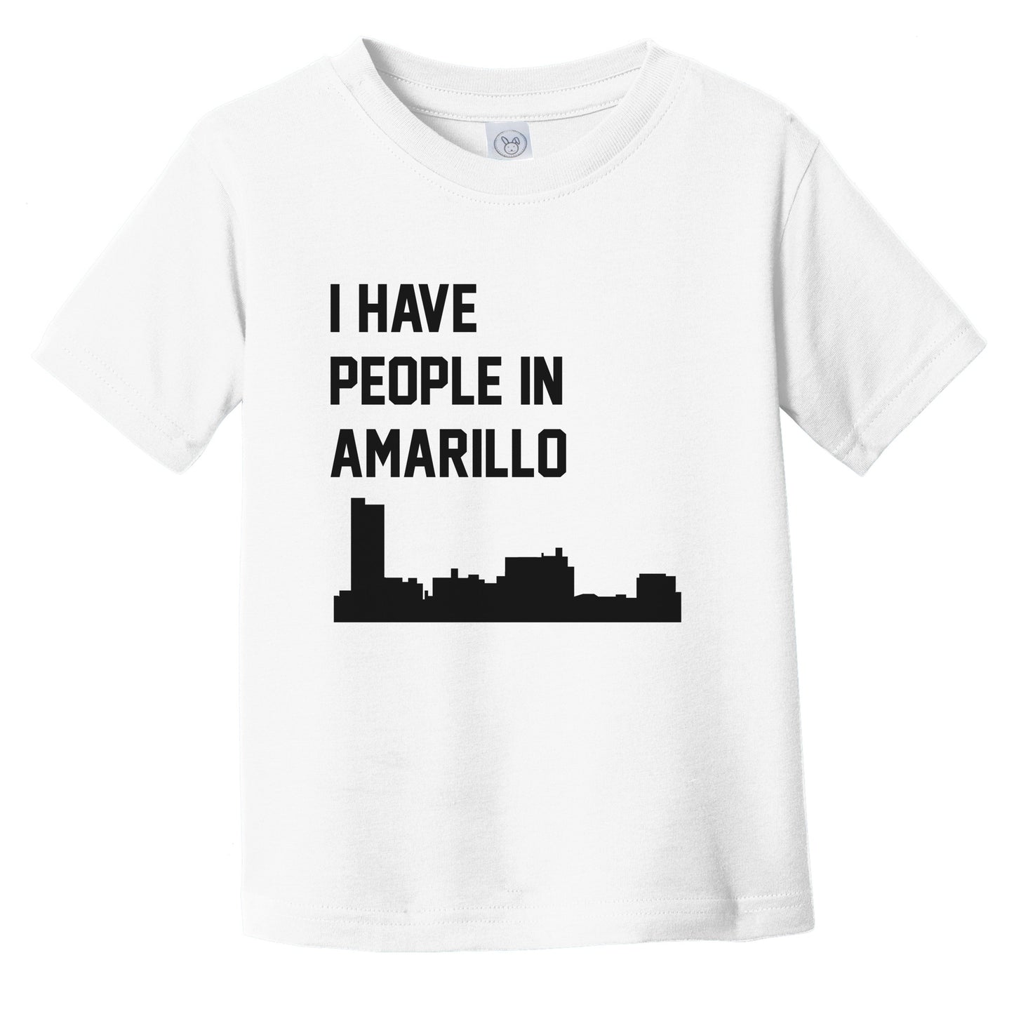 I Have People In Amarillo Texas Skyline Infant Toddler T-Shirt