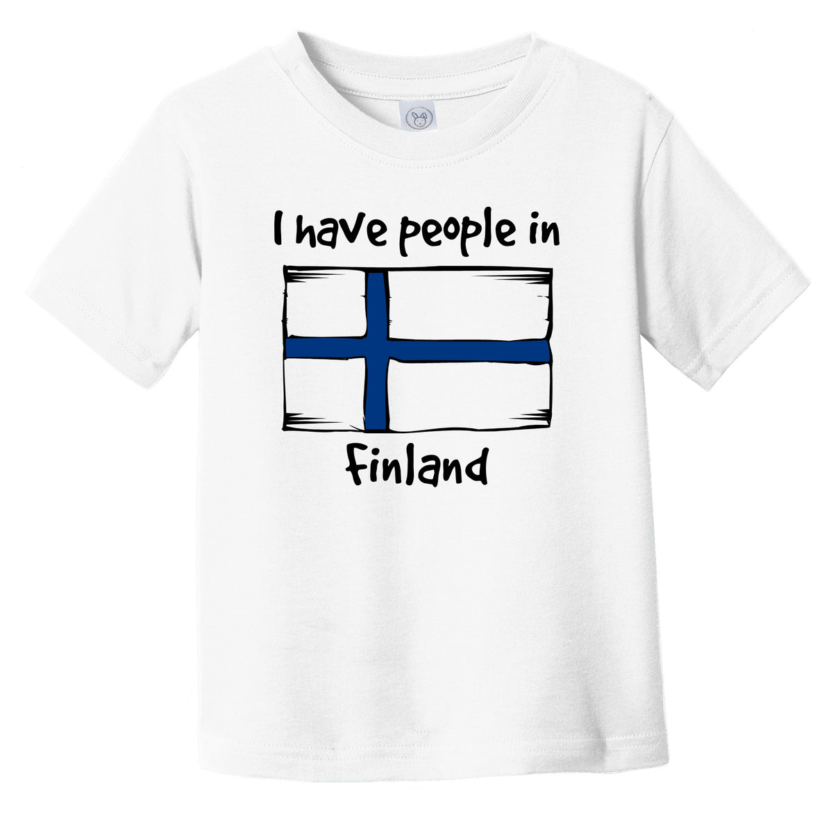 I Have People In Finland Finnish Flag Infant Toddler T-Shirt