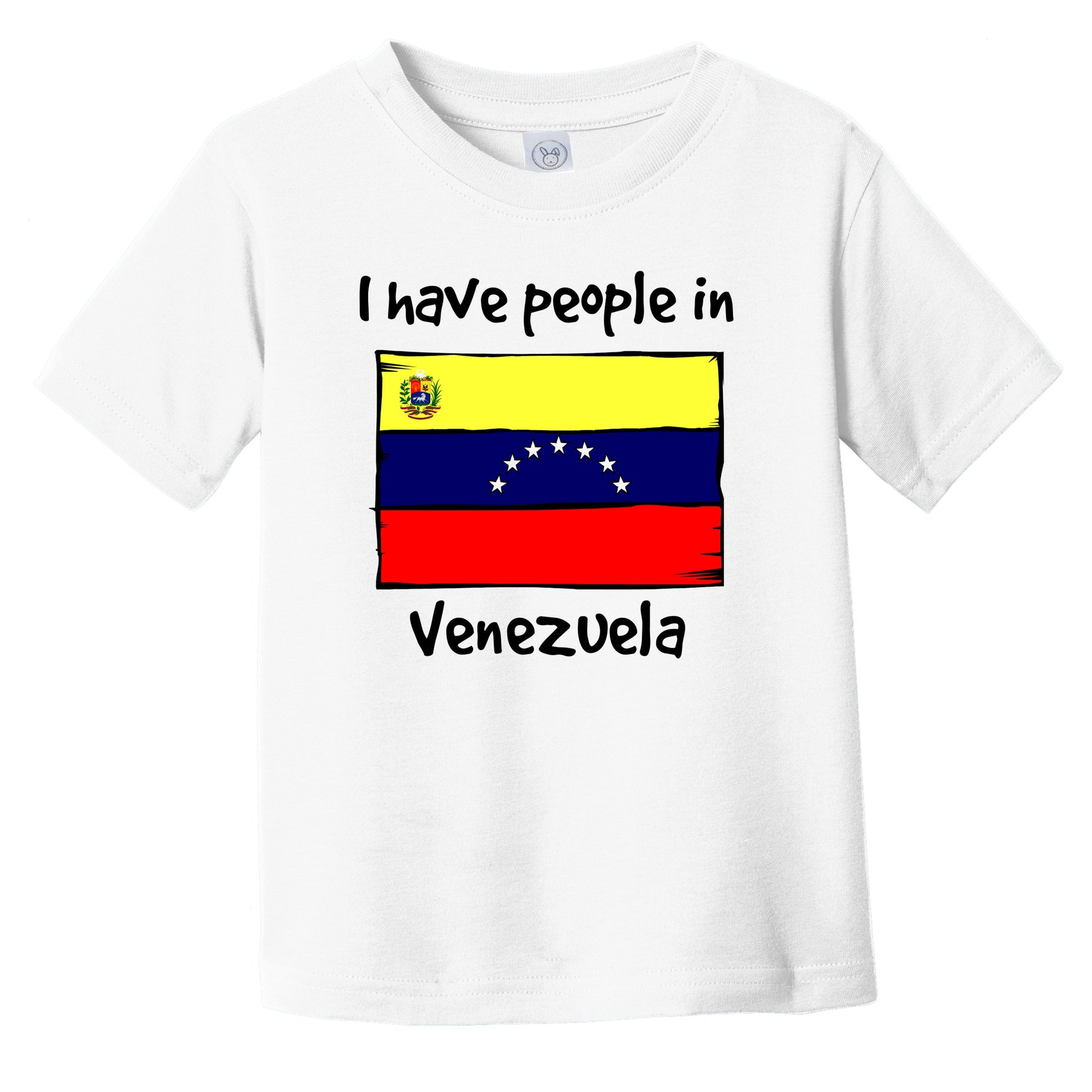 I Have People In Venezuela Venezuelan Flag Infant Toddler T-Shirt