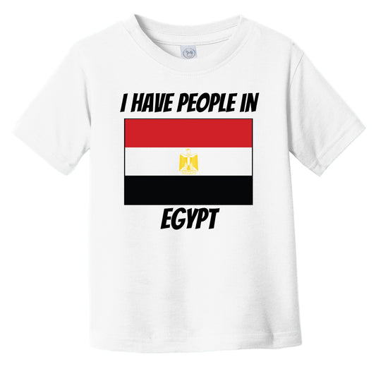 Egyptian Flag I Have People In Egypt Infant Toddler T-Shirt