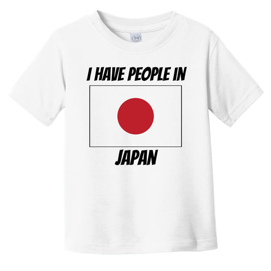 Japanese Flag I Have People In Japan Infant Toddler T-Shirt