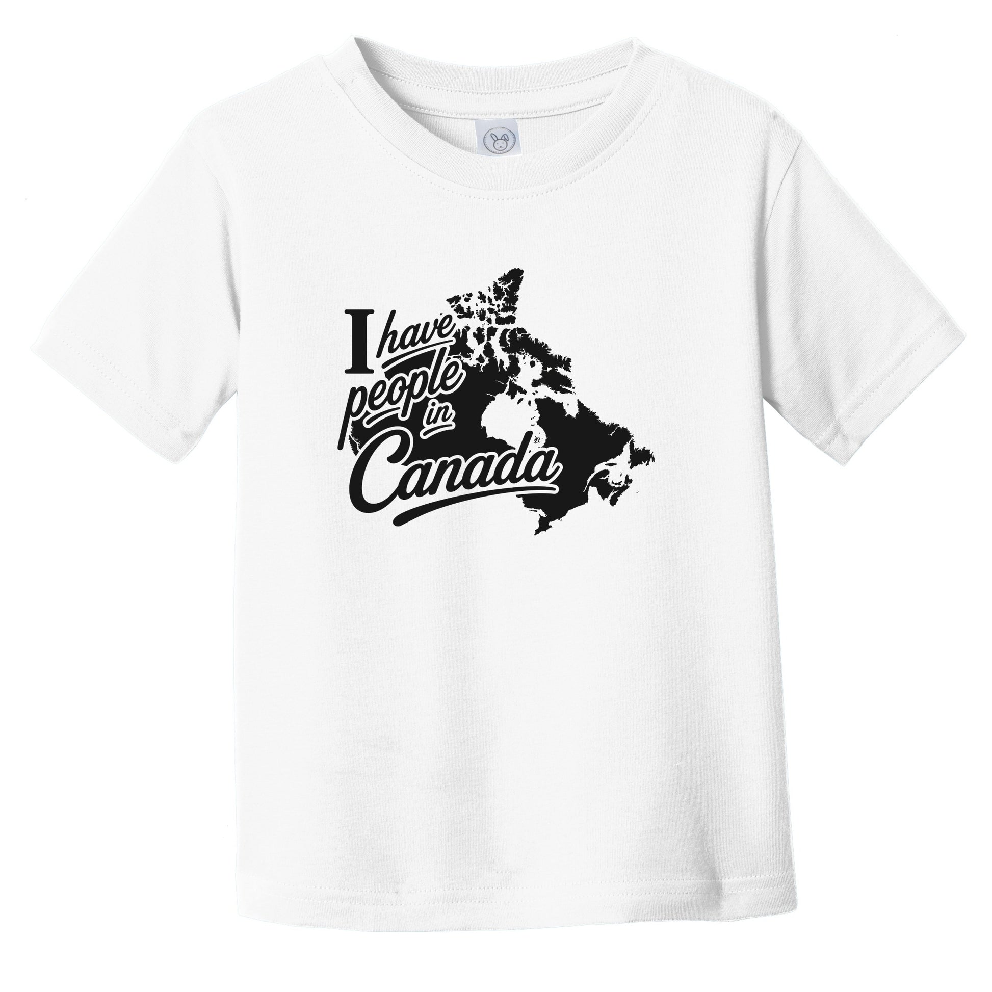 I Have People In Canada Country Silhouette Infant Toddler T-Shirt