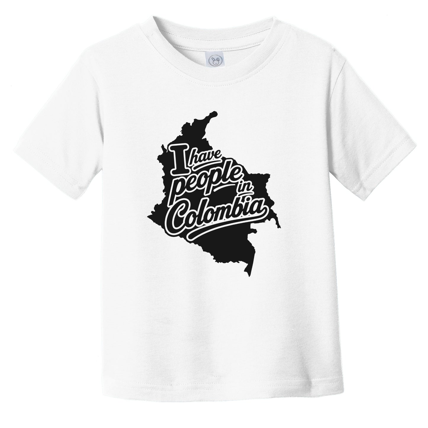 I Have People In Colombia Country Silhouette Infant Toddler T-Shirt