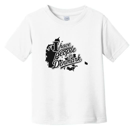 I Have People In Denmark Country Silhouette Infant Toddler T-Shirt