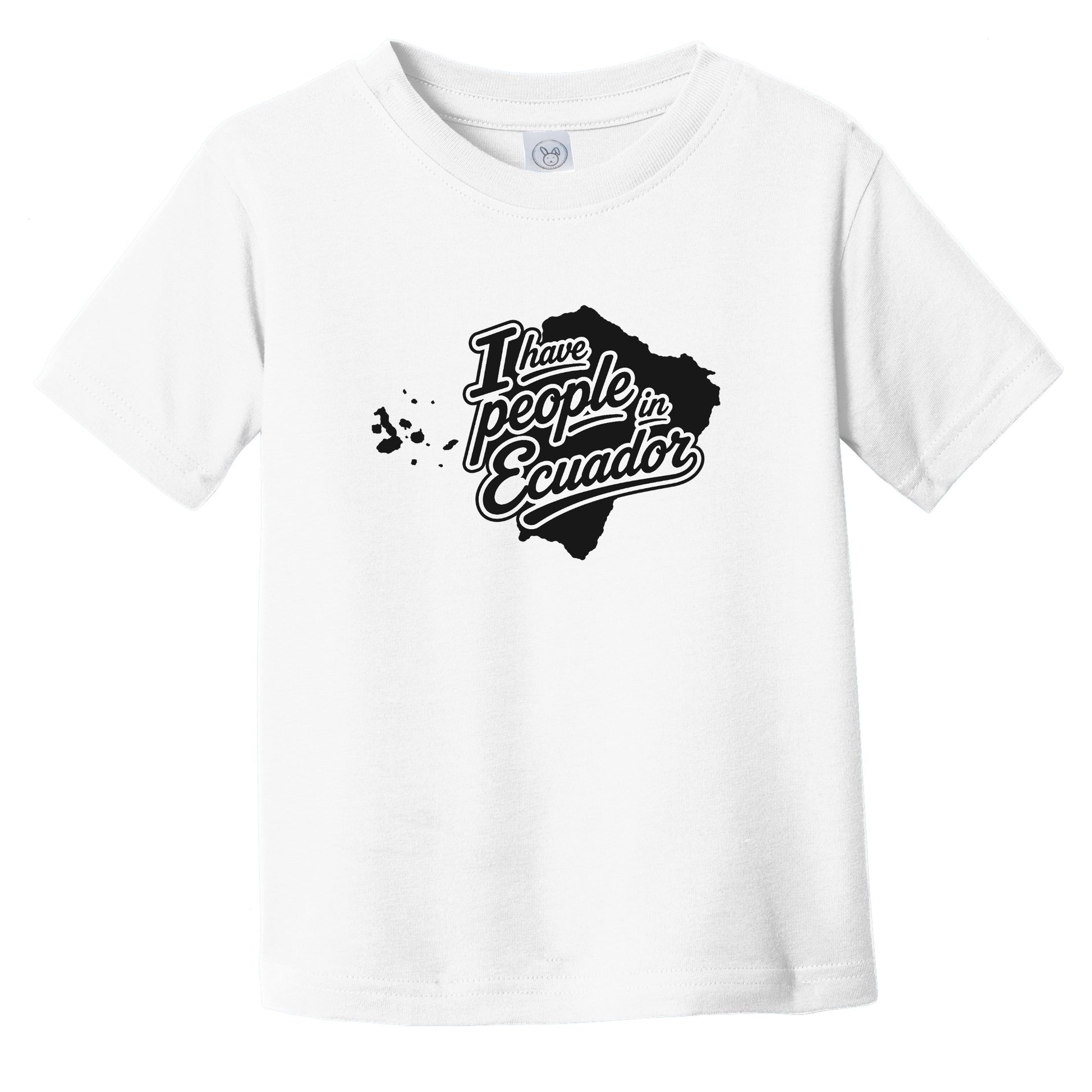 I Have People In Ecuador Country Silhouette Infant Toddler T-Shirt