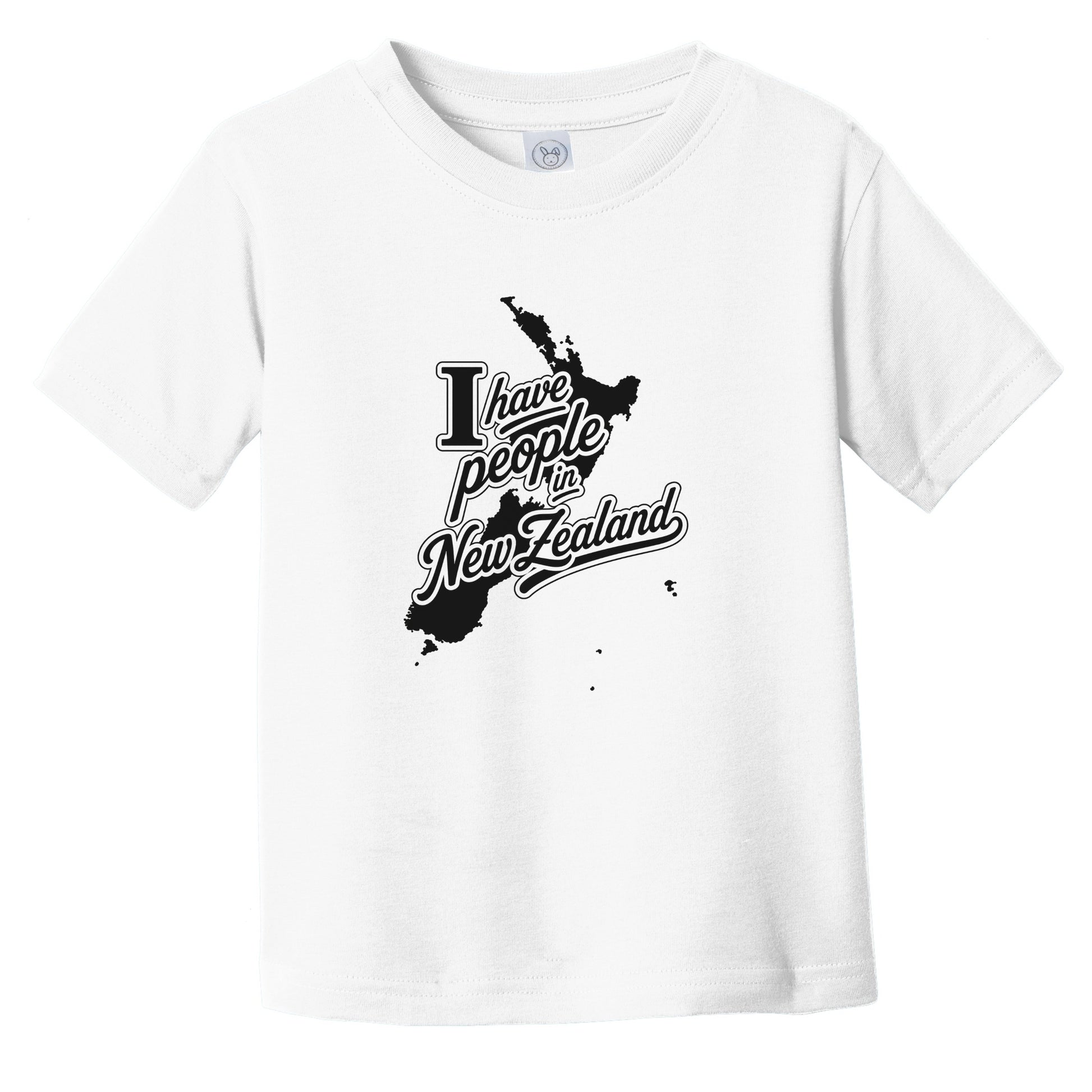 I Have People In New Zealand Country Silhouette Infant Toddler T-Shirt