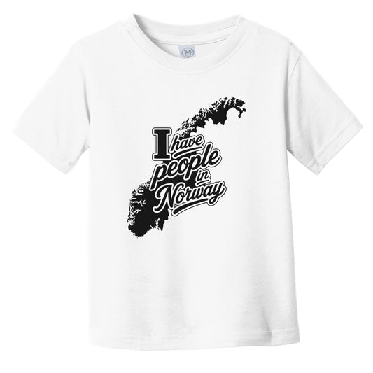 I Have People In Norway Country Silhouette Infant Toddler T-Shirt