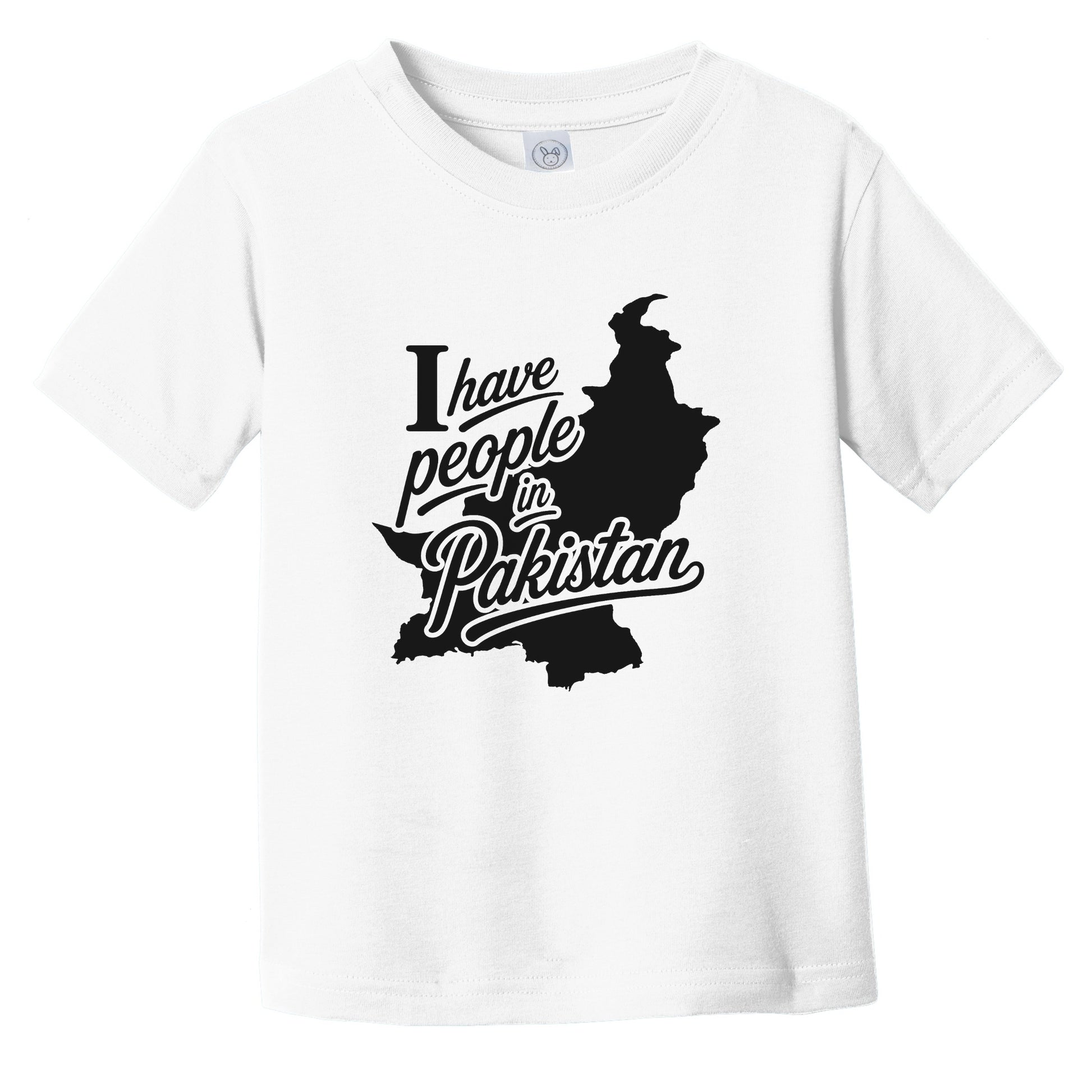 I Have People In Pakistan Country Silhouette Infant Toddler T-Shirt