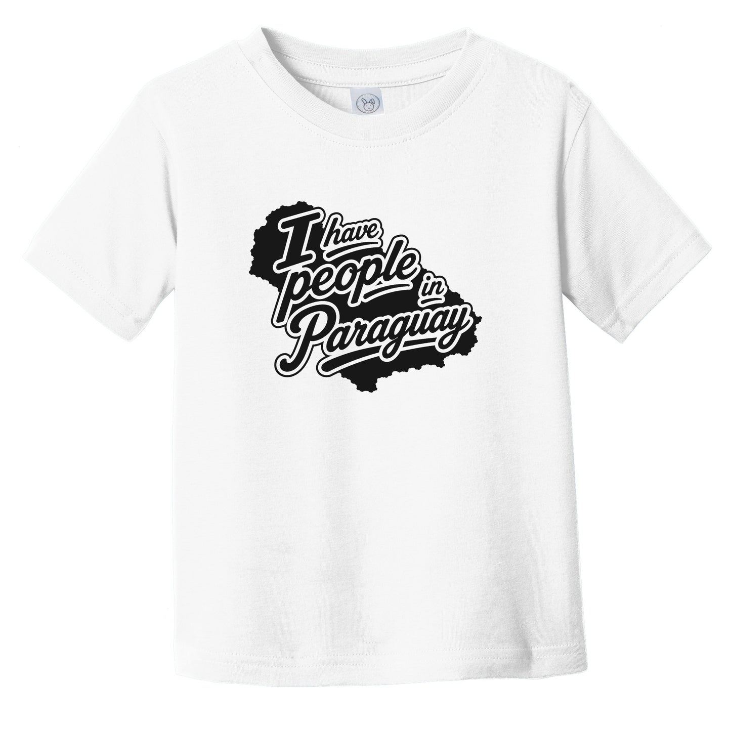 I Have People In Paraguay Country Silhouette Infant Toddler T-Shirt