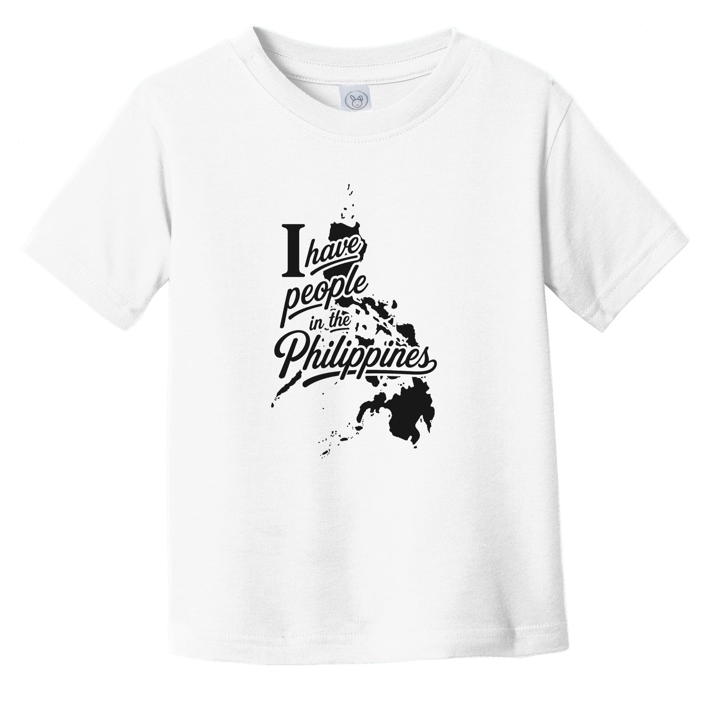 I Have People In the Philippines Country Silhouette Infant Toddler T-Shirt