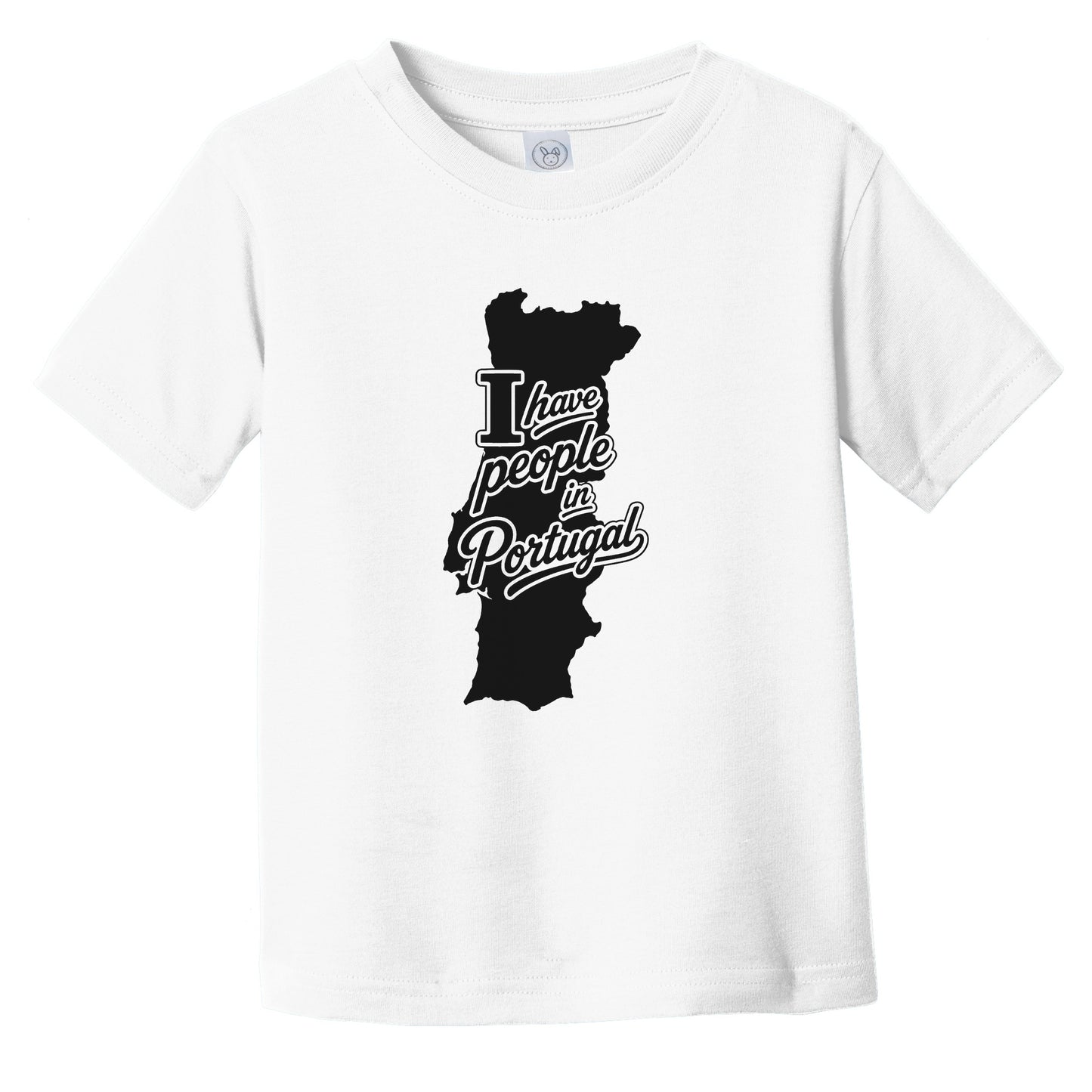 I Have People In Portugal Country Silhouette Infant Toddler T-Shirt