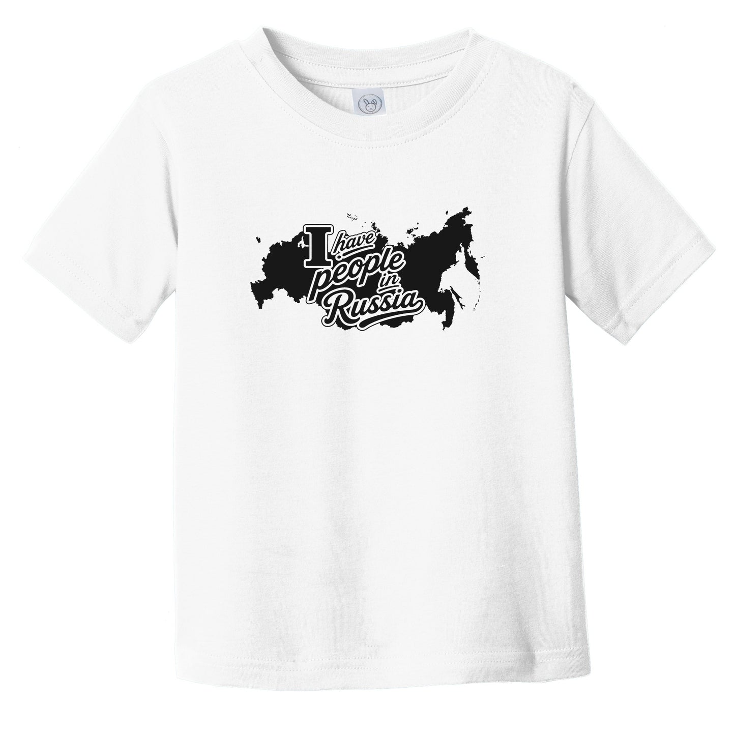 I Have People In Russia Country Silhouette Infant Toddler T-Shirt