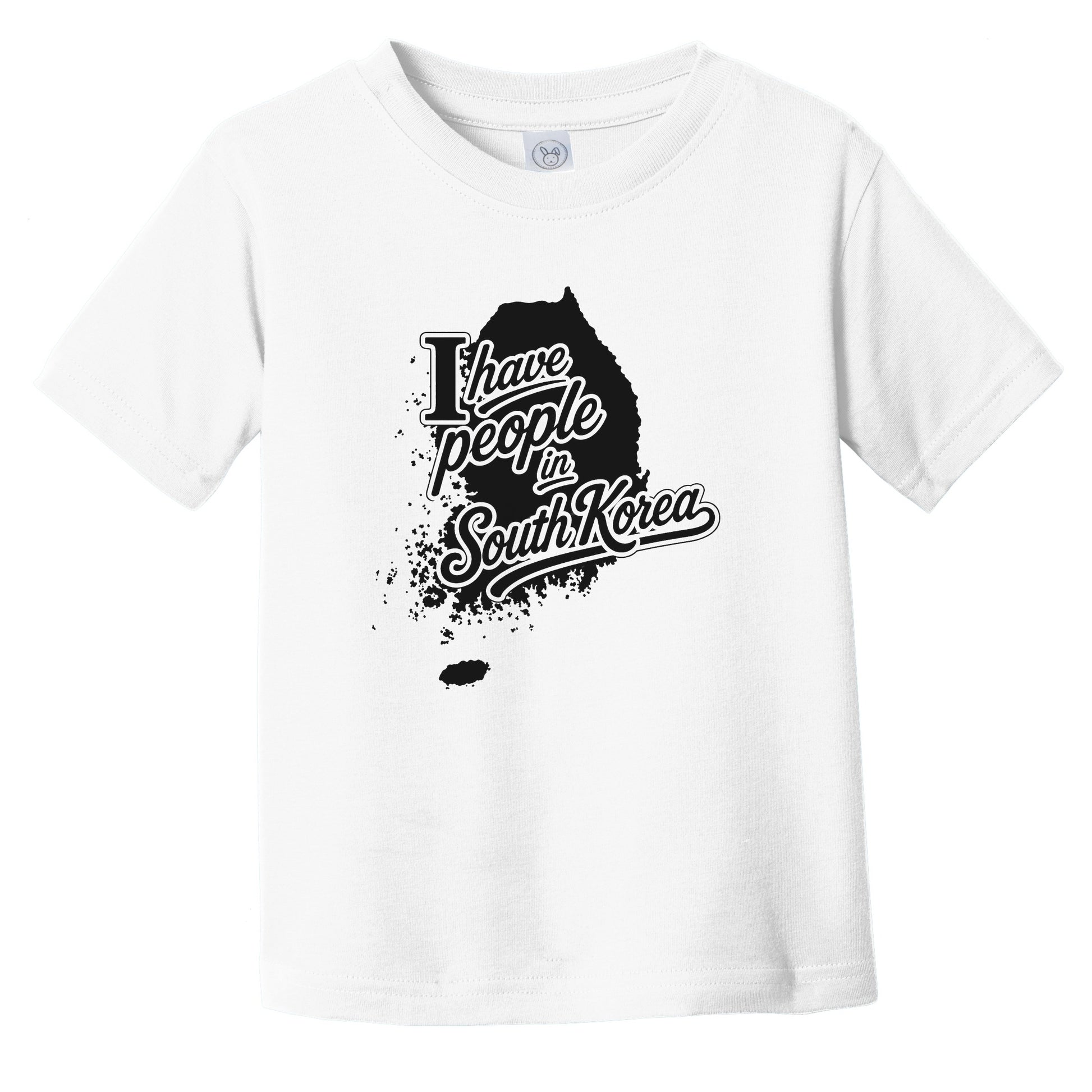 I Have People In South Korea Country Silhouette Infant Toddler T-Shirt